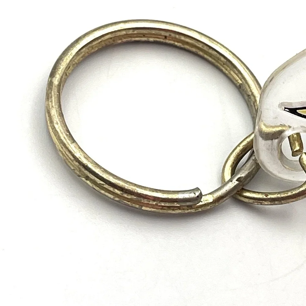 Vintage 1990s‎ Disney Beauty and the Beast Lumiere Brabo Group Acrylic Keychain